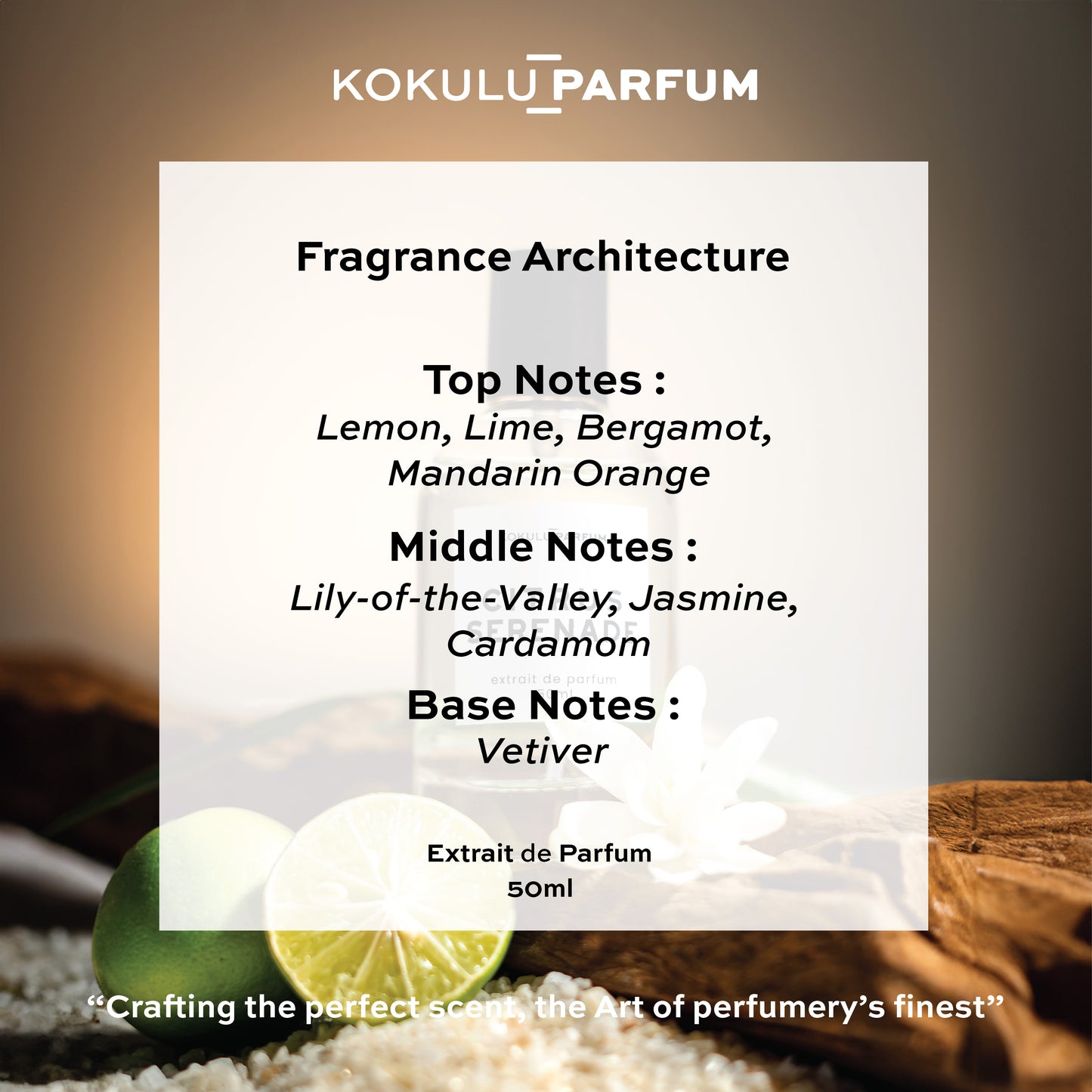 KOKULU PARFUM - Citrus Serenade 50 ml Extrait De Parfum