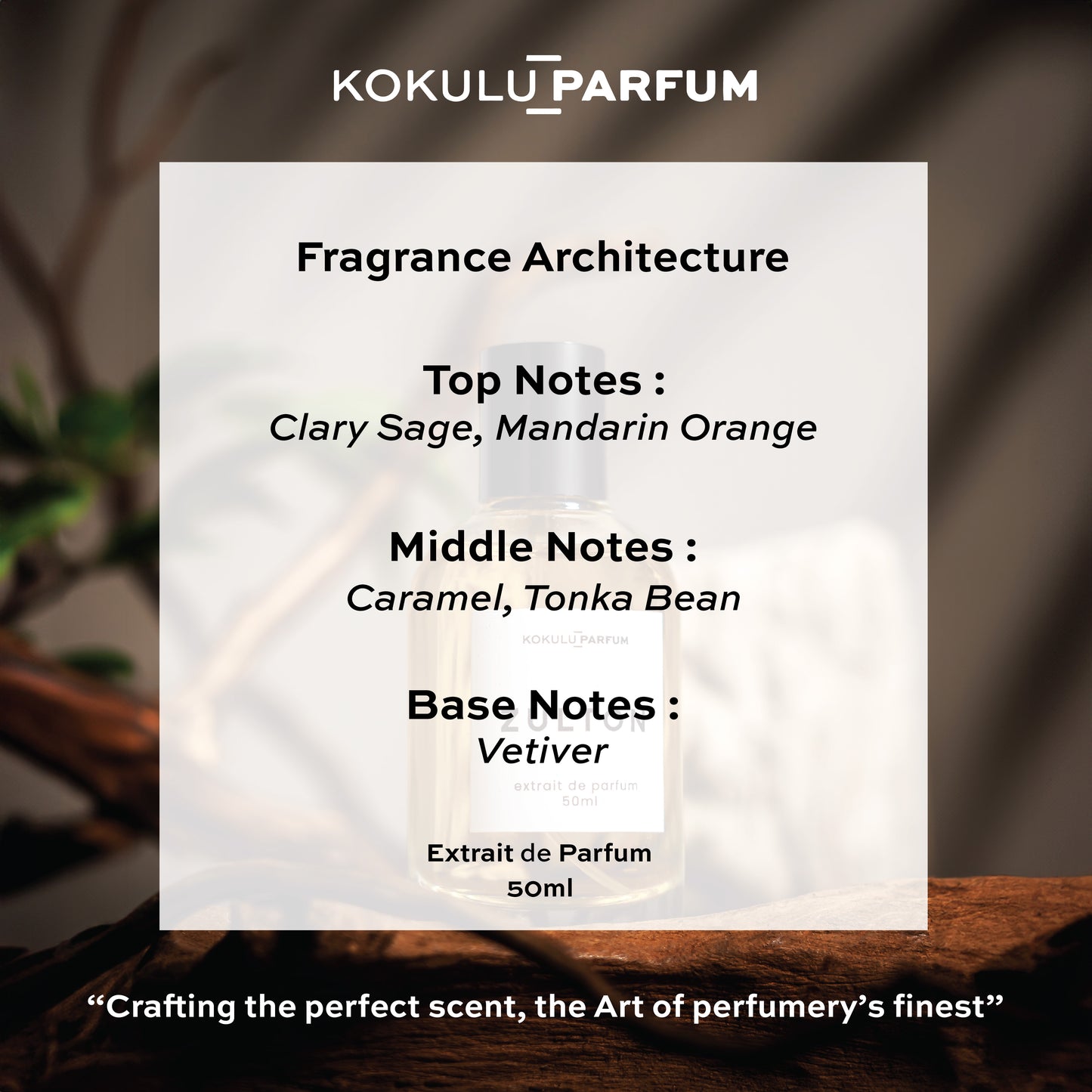 Kokulu Parfum - Zulton 50 ml Extrait de Parfum