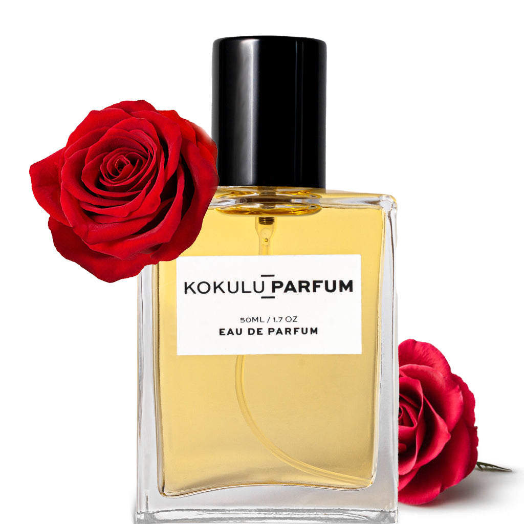 Kokulu Perfume Mawar - Farfum Tahan Lama Flowery